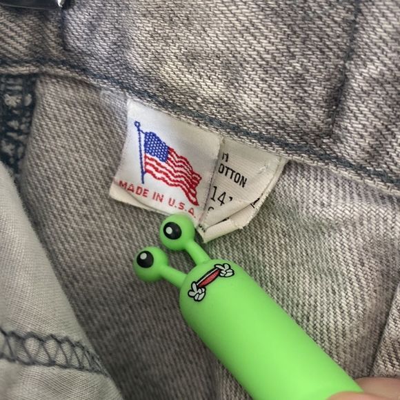 Vintage 80s High Waist Jeans Sz 26/27 waist - Picture 10 of 15